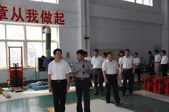 泰安市副市長辛顯明到公司調(diào)研 泰安市副市長辛顯明到公司調(diào)研