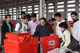 山東科技大學(xué)留學(xué)生到公司考察學(xué)習(xí) 山東科技大學(xué)留學(xué)生到公司考察學(xué)習(xí)