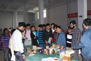 山東科技大學(xué)留學(xué)生到公司考察學(xué)習(xí) 山東科技大學(xué)留學(xué)生到公司考察學(xué)習(xí)