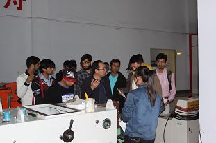 山東科技大學(xué)留學(xué)生到公司考察學(xué)習(xí) 山東科技大學(xué)留學(xué)生到公司考察學(xué)習(xí)